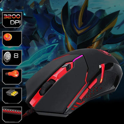 Wired USB Optical Mouse