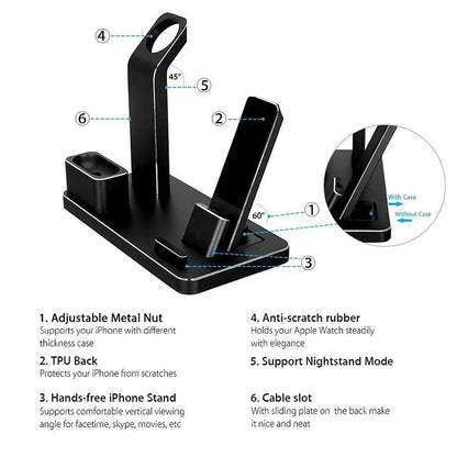 MULTI DEVICE CHARGING STAND for EARBUDS