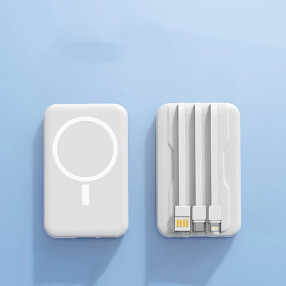 Includes Cordless Power Bank Magnetic Wireless Charger 10000Mah