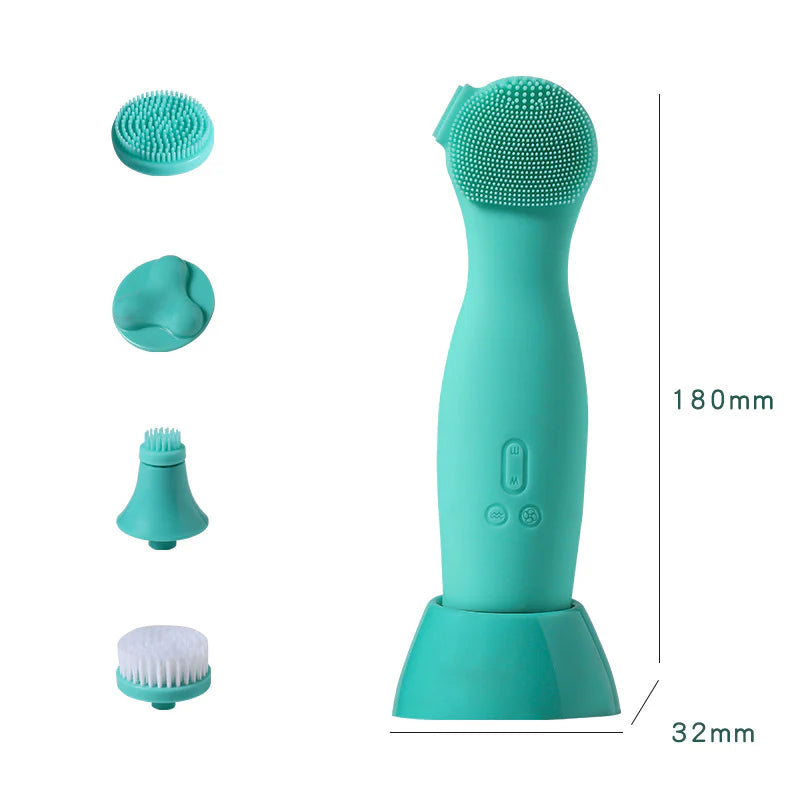 Versatile Electronic Silicone Cleaning Device