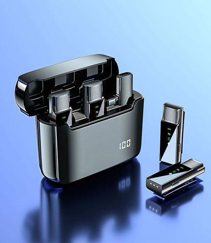 Portable Neckband Mic Power Dock