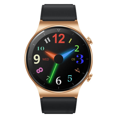 Pulse Rate BP Spo2 Tracking Fitness Wireless Dial Smartwatch