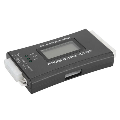 Computer Power Supply Diagnostic Tool with LCD Screen for PC Testing and Repair