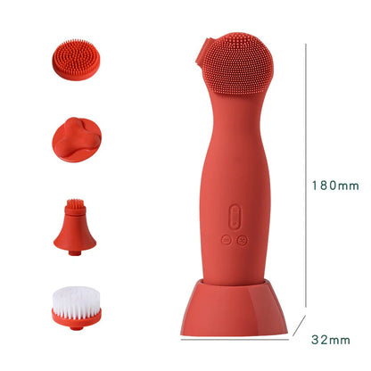 Versatile Electronic Silicone Cleaning Device